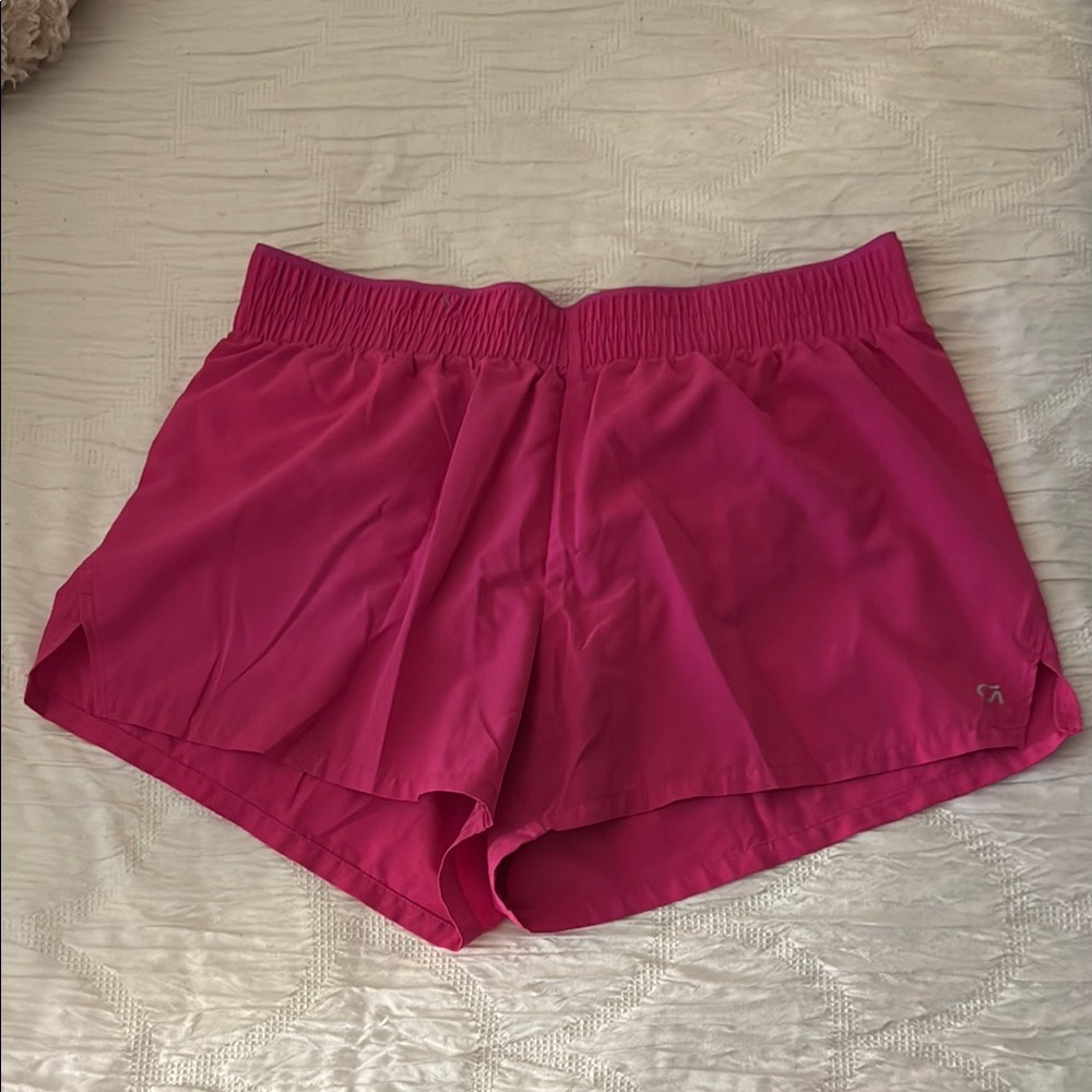 Women's Pink Athletic Shorts Gap